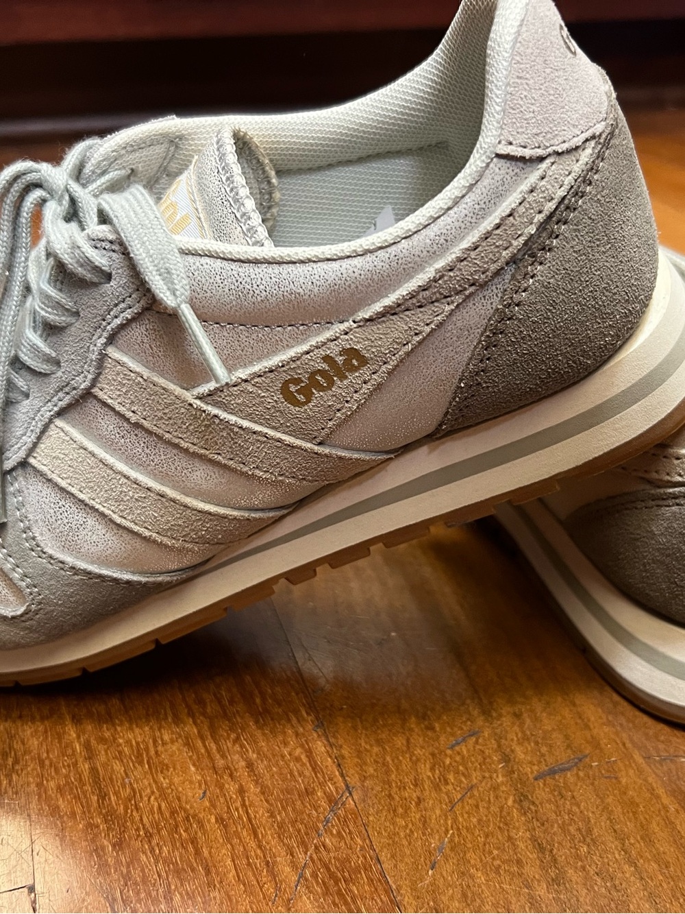Gola Gray & Silver Sneakers 7